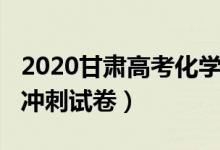 2020甘肅高考化學(xué)試卷（2022甘肅高考化學(xué)沖刺試卷）
