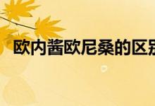 歐內(nèi)醬歐尼桑的區(qū)別（歐尼桑歐尼醬區(qū)別）