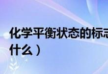 化學(xué)平衡狀態(tài)的標志（化學(xué)平衡狀態(tài)的標志是什么）