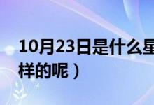 10月23日是什么星座（該星座的性格是怎么樣的呢）