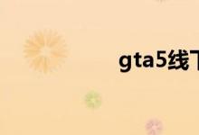 gta5線下怎么搶銀行