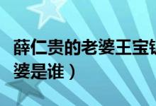薛仁貴的老婆王寶釧是什么身份（薛仁貴的老婆是誰）