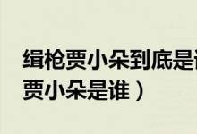 緝槍賈小朵到底是誰?（緝槍最后結局出現(xiàn)的賈小朵是誰）