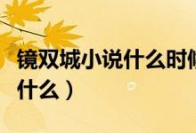 鏡雙城小說什么時(shí)候?qū)懙模ㄐ≌f鏡雙城主要講什么）
