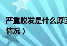 嚴(yán)重脫發(fā)是什么原因引起的（千萬要避免以下情況）