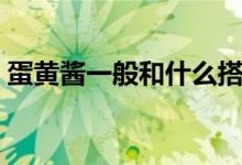 蛋黃醬一般和什么搭配（蛋黃醬一般怎么吃）