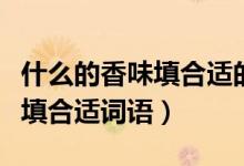什么的香味填合適的詞語三年級(jí)（什么的香味填合適詞語）