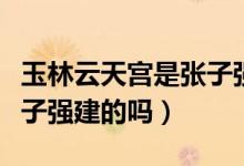 玉林云天宮是張子強(qiáng)建的嗎（玉林云天宮是張子強(qiáng)建的嗎）