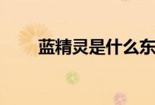 藍(lán)精靈是什么東西（藍(lán)精靈是什么）