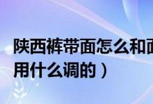 陜西褲帶面怎么和面（陜西的褲帶面那個(gè)汁是用什么調(diào)的）