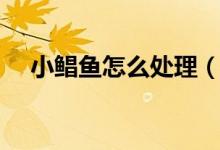 小鯧魚怎么處理（小鯧魚怎么處理內(nèi)臟）