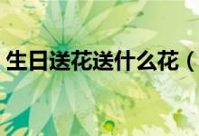 生日送花送什么花（生日適合送什么花好呢）