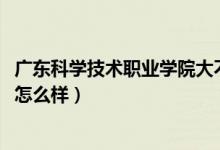 廣東科學技術職業(yè)學院大不大（2022廣東科學技術職業(yè)學院怎么樣）