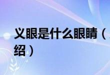 義眼是什么眼睛（義眼是什么 關(guān)于義眼的介紹）