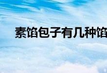 素餡包子有幾種餡（素餡包子有哪些餡）