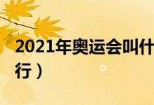 2021年奧運會叫什么（2021年奧運會在哪舉行）