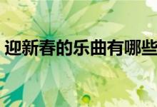 迎新春的樂曲有哪些（迎新年的樂曲有哪些）