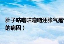 肚子咕嚕咕嚕響還脹氣是懷孕了嗎（肚子咕嚕咕嚕響還脹氣的病因）