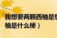 我想要兩顆西柚是想表達(dá)什么（我想要兩顆西柚是什么梗）
