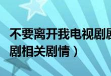 不要離開(kāi)我電視劇劇情介紹（不要離開(kāi)我電視劇相關(guān)劇情）