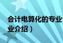 會(huì)計(jì)電算化的專業(yè)介紹（2022會(huì)計(jì)電算化專業(yè)介紹）