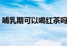 哺乳期可以喝紅茶嗎（哺乳期可以喝可樂(lè)嗎）