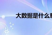 大數(shù)據(jù)是什么意思（有什么用途）