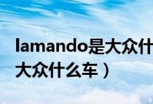 lamando是大眾什么車多少錢（lamando是大眾什么車）