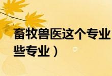 畜牧獸醫(yī)這個(gè)專業(yè)（2022畜牧獸醫(yī)類包括哪些專業(yè)）