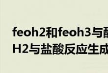 feoh2和feoh3與酸反應(yīng)的離子方程式（FEoH2與鹽酸反應(yīng)生成什么）