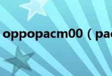 oppopacm00（pacm00是oppo什么型號）