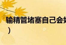 輸精管堵塞自己會好嗎（輸精管堵塞有感覺嗎）