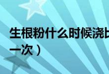 生根粉什么時(shí)候澆比較好（生根粉間隔幾天澆一次）