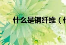 什么是鋼纖維（什么是鋼纖維混凝土）