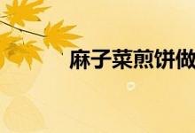 麻子菜煎餅做法（麻子菜做法）