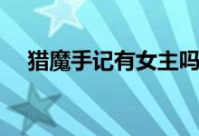 獵魔手記有女主嗎（獵魔手記麗的結(jié)局）