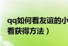 qq如何看友誼的小船（qq友誼的小船怎么查看獲得方法）