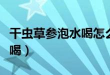 干蟲草參泡水喝怎么泡（干的蟲草參泡水怎么喝）
