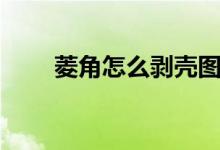 菱角怎么剝殼圖解（菱角怎么剝殼）