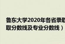 魯東大學(xué)2020年各省錄取分?jǐn)?shù)線（魯東大學(xué)2021年各省錄取分?jǐn)?shù)線及專業(yè)分?jǐn)?shù)線）