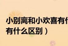 小別離和小歡喜有什么關(guān)聯(lián)（小別離和小歡喜有什么區(qū)別）