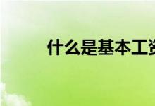 什么是基本工資（什么是絹豆腐）