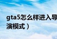 gta5怎么樣進(jìn)入導(dǎo)演模式（gta5怎么進(jìn)入導(dǎo)演模式）