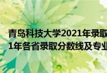 青島科技大學(xué)2021年錄取分數(shù)線是多少（青島科技大學(xué)2021年各省錄取分數(shù)線及專業(yè)分數(shù)線）