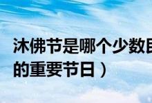 沐佛節(jié)是哪個(gè)少數(shù)民族的（沐佛節(jié)是哪個(gè)民族的重要節(jié)日）