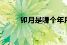 卯月是哪個(gè)年月（卯月是幾月份）