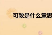 可敦是什么意思（可敦意思是什么）