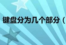 鍵盤分為幾個(gè)部分（104鍵鍵盤分幾個(gè)鍵區(qū)）