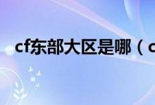 cf東部大區(qū)是哪（cf東部大區(qū)是哪幾個區(qū)）
