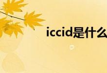 iccid是什么（iccid的意思）